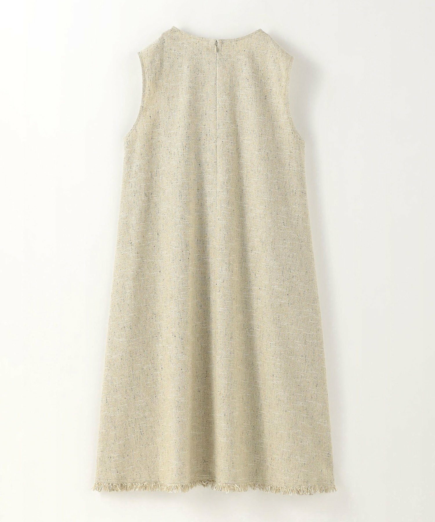 <Steven Alan>COTTON TWEED FRINGE DRESS/ワンピース